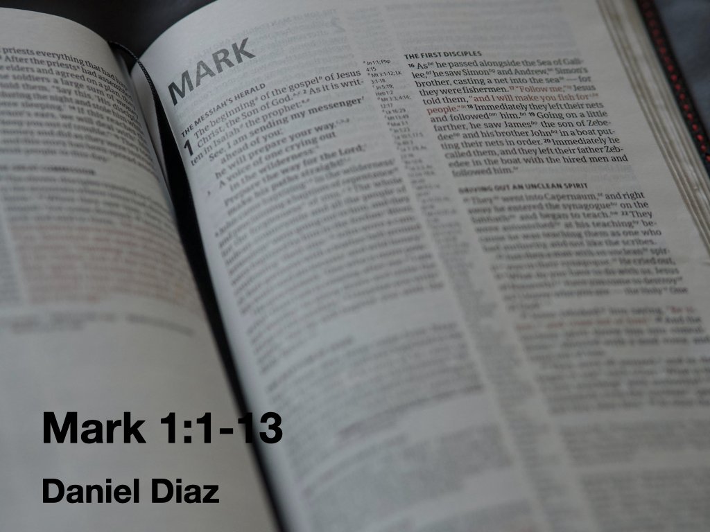 Wednesday Gathering, Mark 1:1-13, 6/21/23