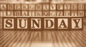 Sunday Summary