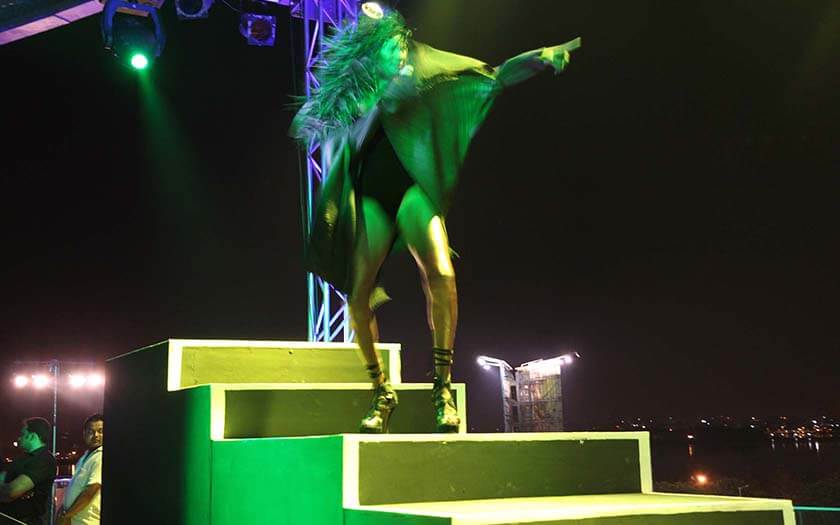 Grace Jones for 100 Year's of Apeejay GroupView Project