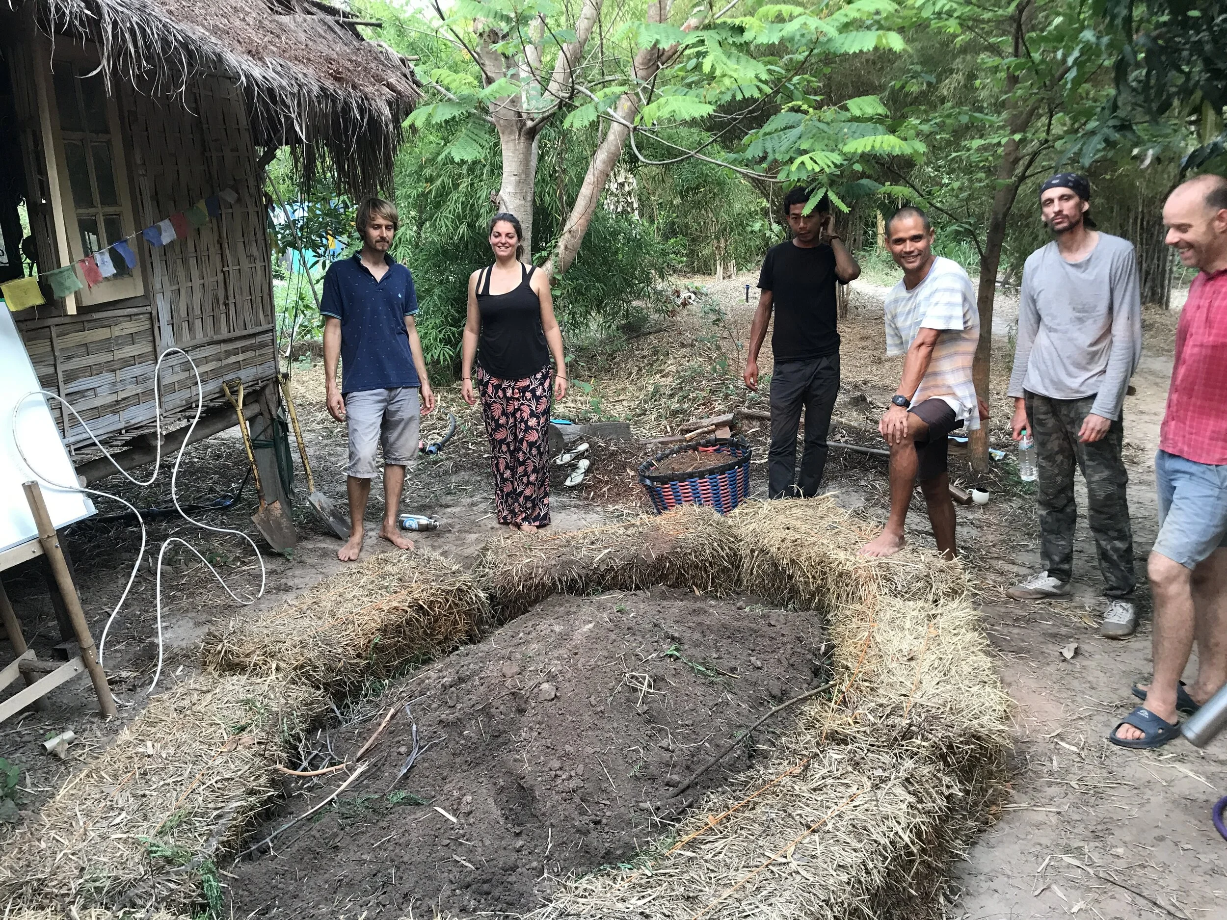 Placing a permaculture element
