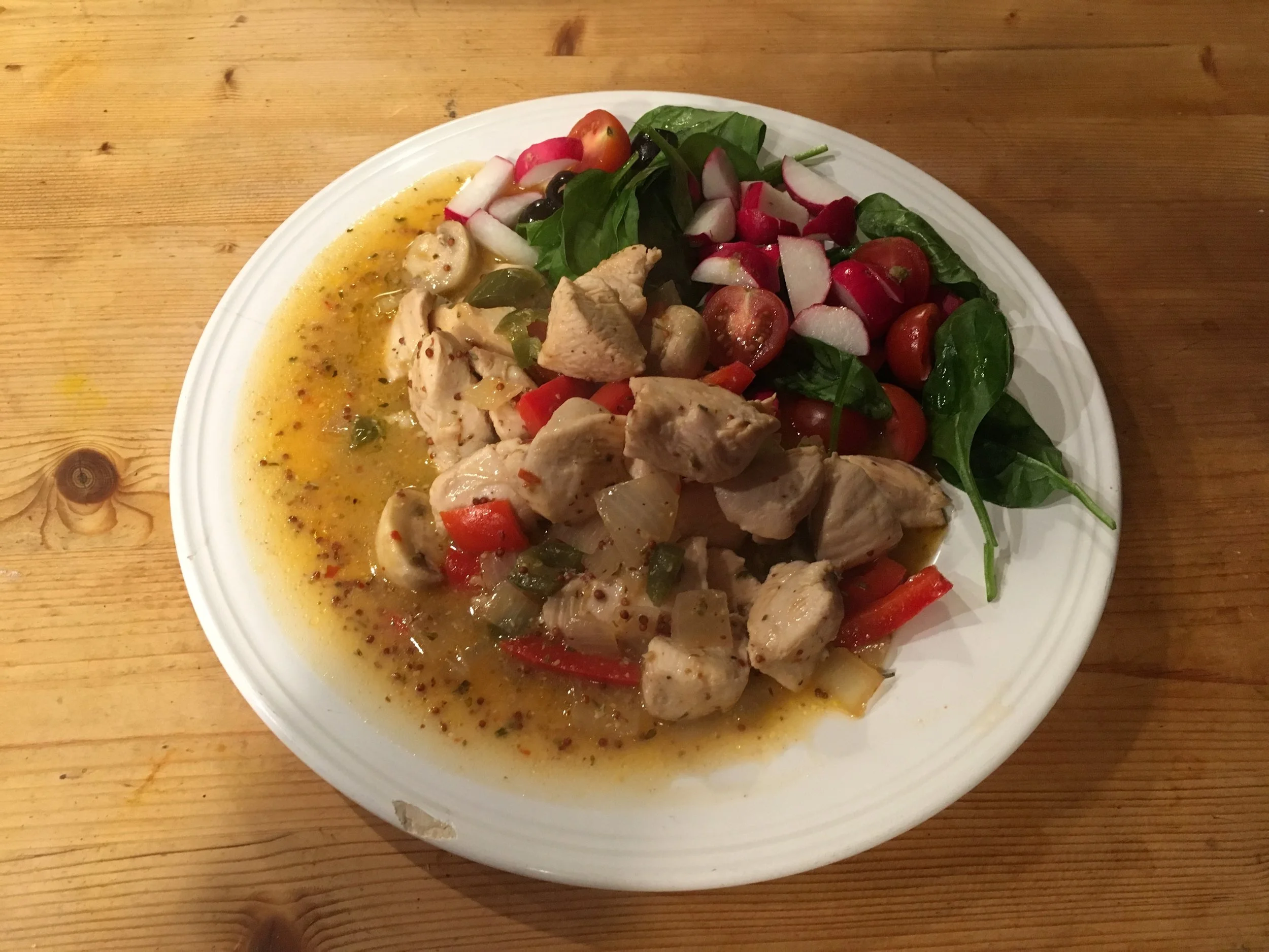 Creamy Mustard Chicken