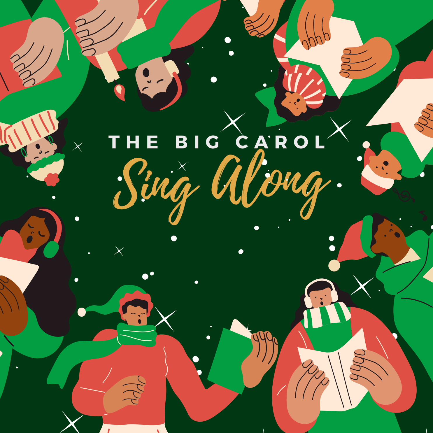The Big Carol Sing Along | 3rd December 2023 at 6.30pm 