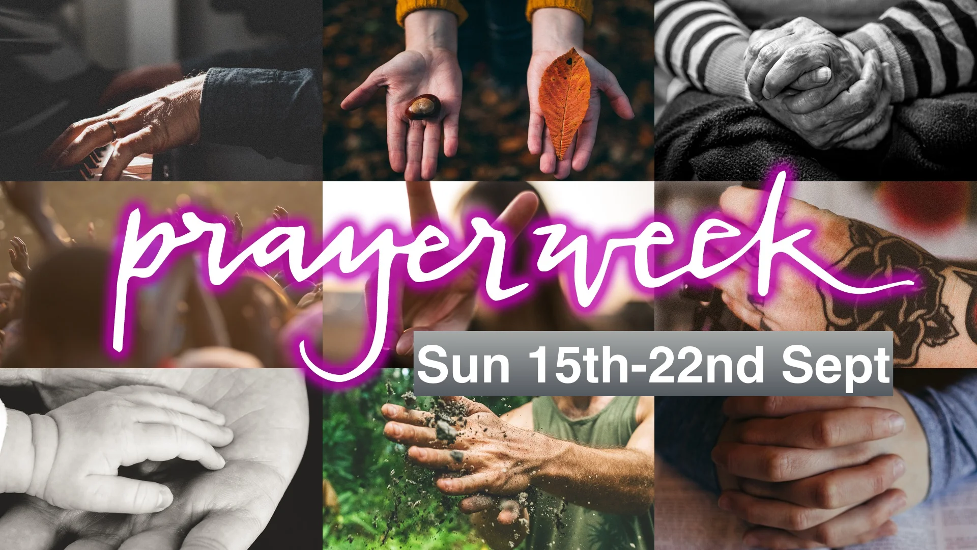 Prayer Week Sun 15th-22nd Sept
