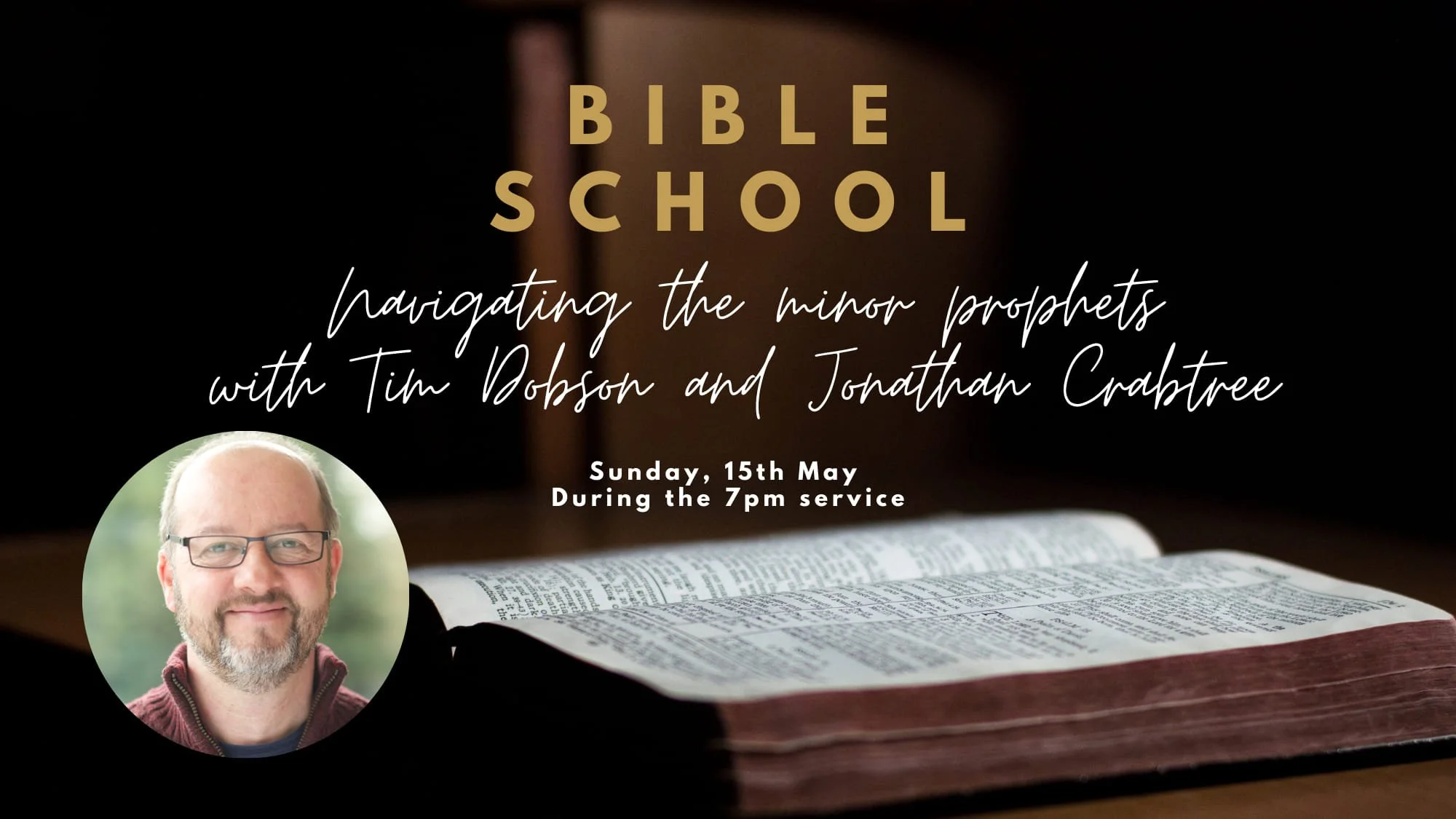 Navigating the minor prophets w/ Tim Dobson and Jonathan Crabtree | 15th May
