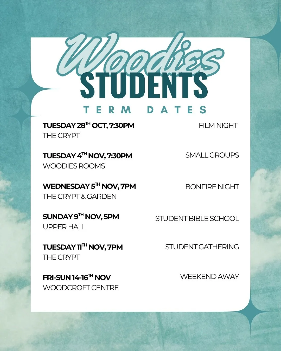 DATES FOR YOUR DIARY ✍️
There’s been a few changes to our term dates so have a look and pop them in the diary!