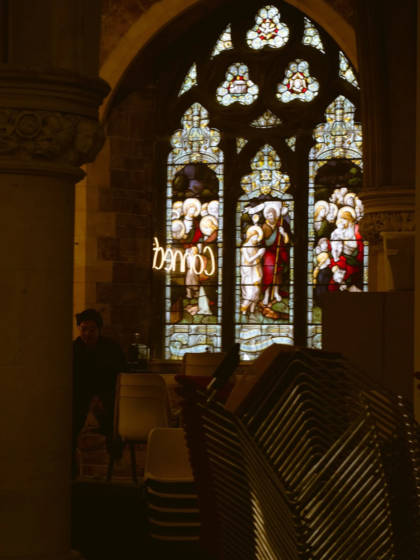 POV : you&rsquo;re the social media co-ordinator trying to catch up with Kevin 

Like me, you might not be able to catch up with Kevin, but you can catch up with each other this Sunday eve at our post service social !! 

The Crypt | Post 6.30 Service