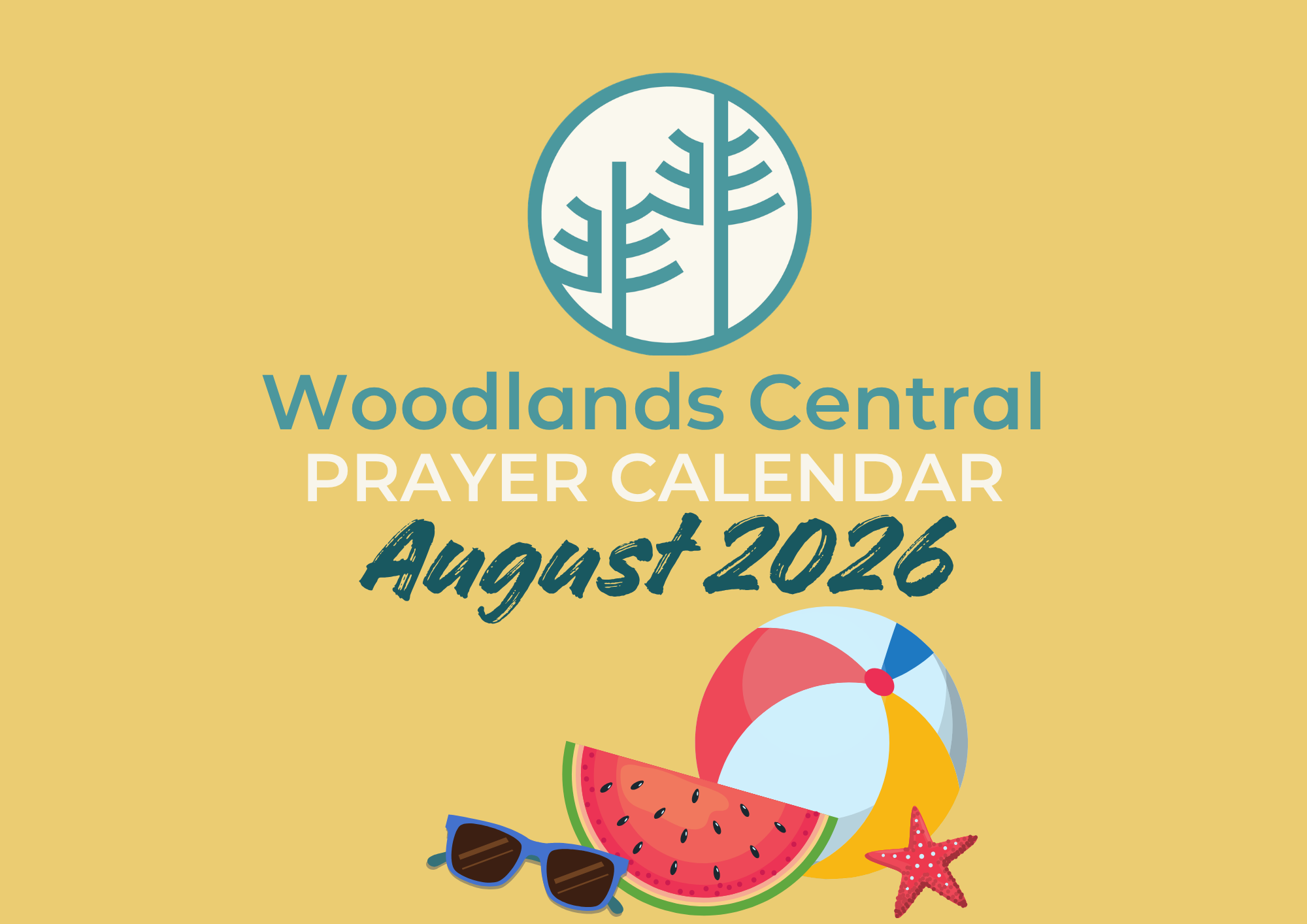 August Prayer Calendar