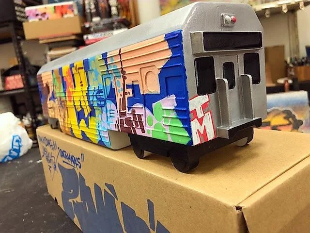 The ultimate canvas for train and toy enthusiasts alike.