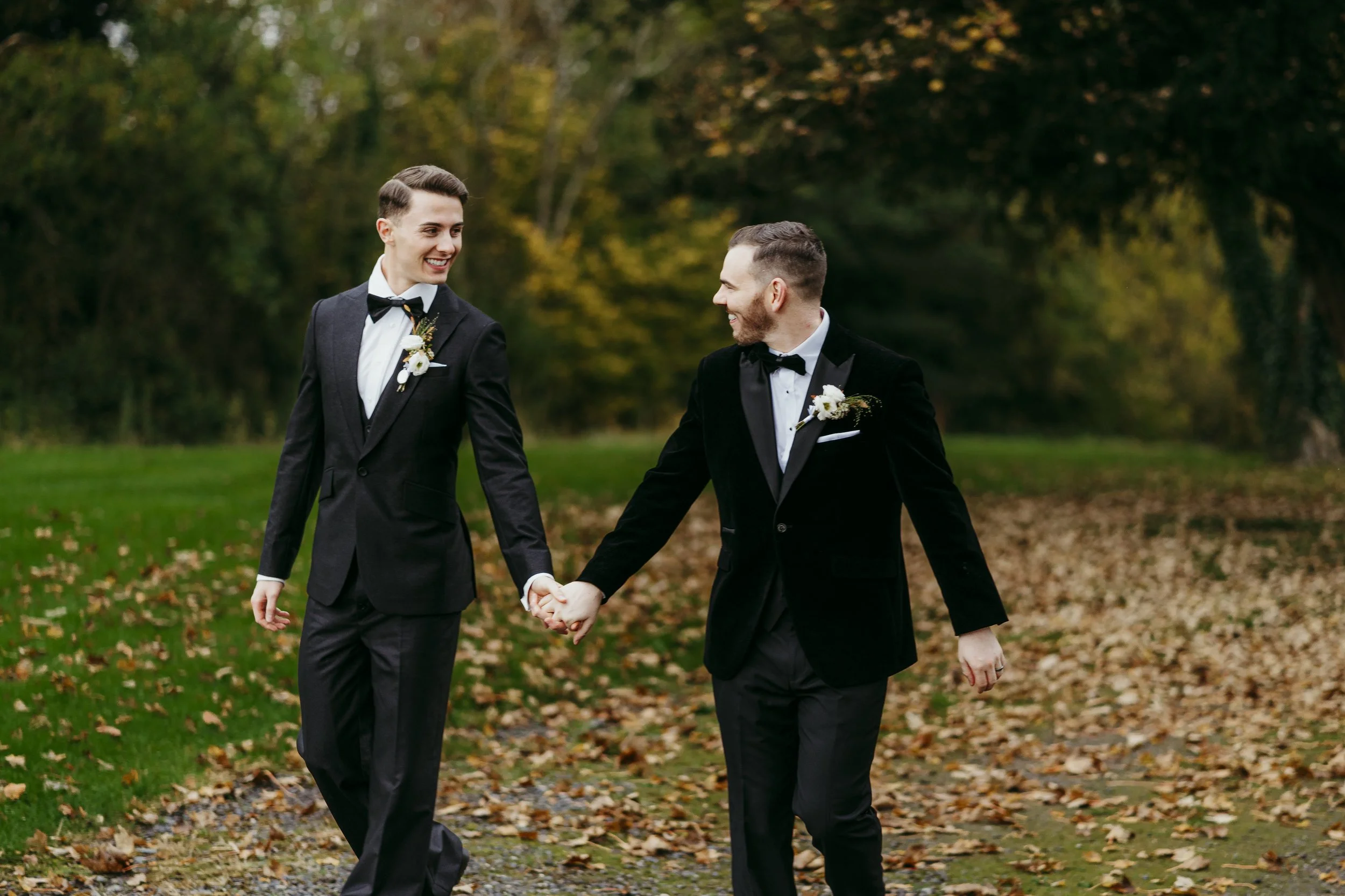 Luke & Carl’s Beautiful Autumn Wedding in the Conservatory