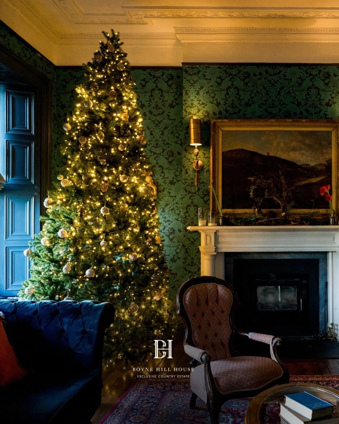 Christmas settles in rather beautifully at Boyne Hill. The house dressed for the season, fires lit, tables set, a few drinks and plenty of festive cheer. It&rsquo;s one of our favourite times of year to gather everyone together 🎄

From intimate Chri