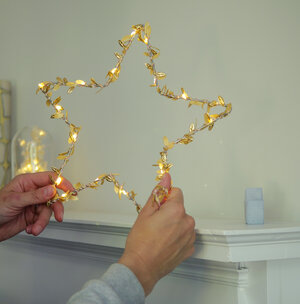 Christmas fairy light star — Melanie Porter handcrafted personalised fairy  lights and upholstery