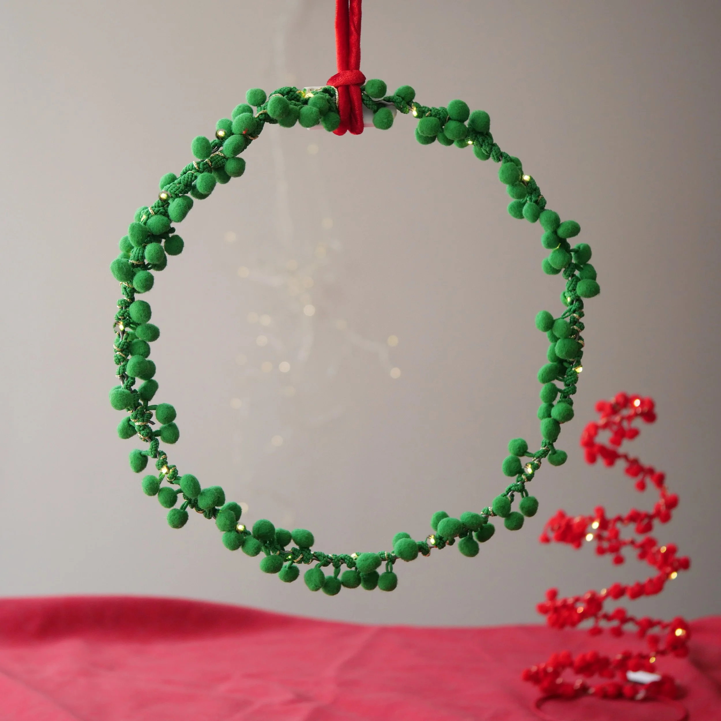 Green Pom Pom Wreath1.jpg