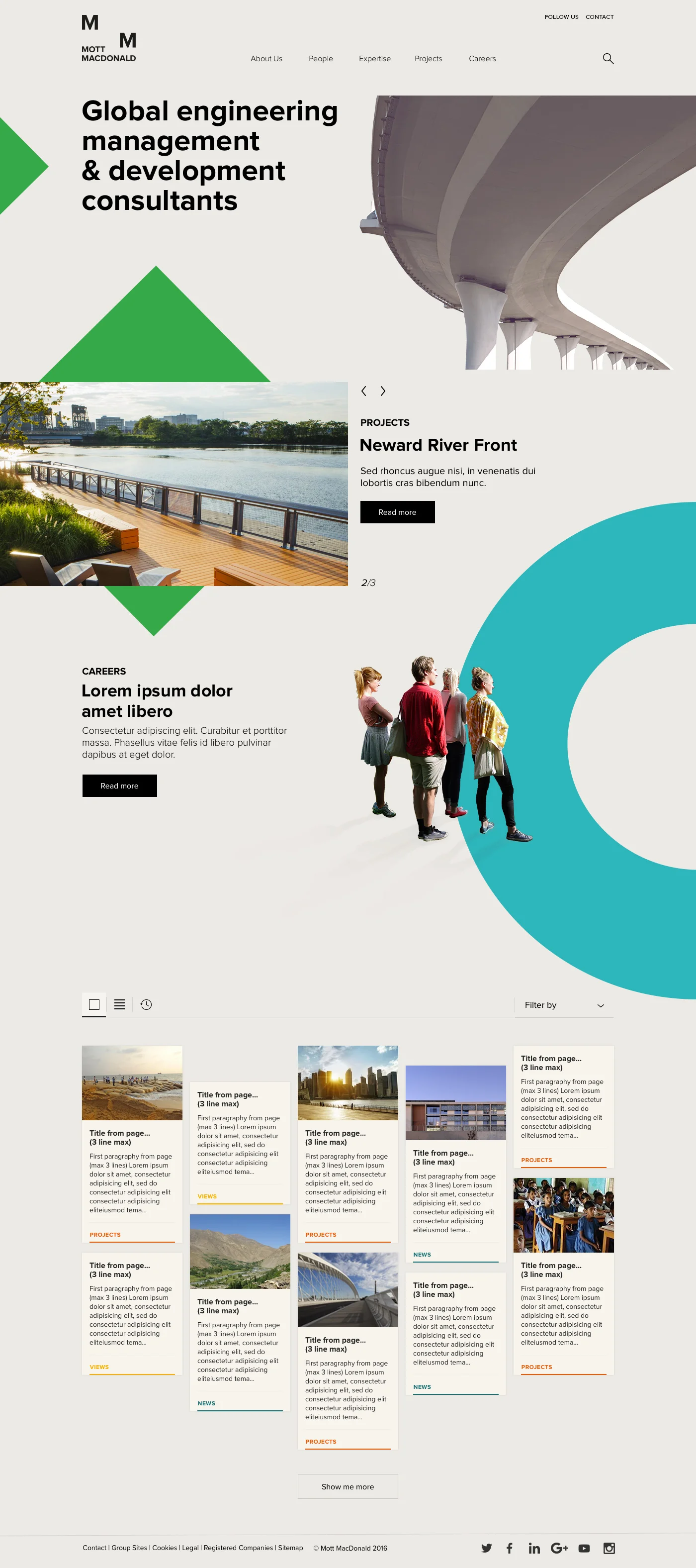 Features, responsive layouts and programmatic card navigation