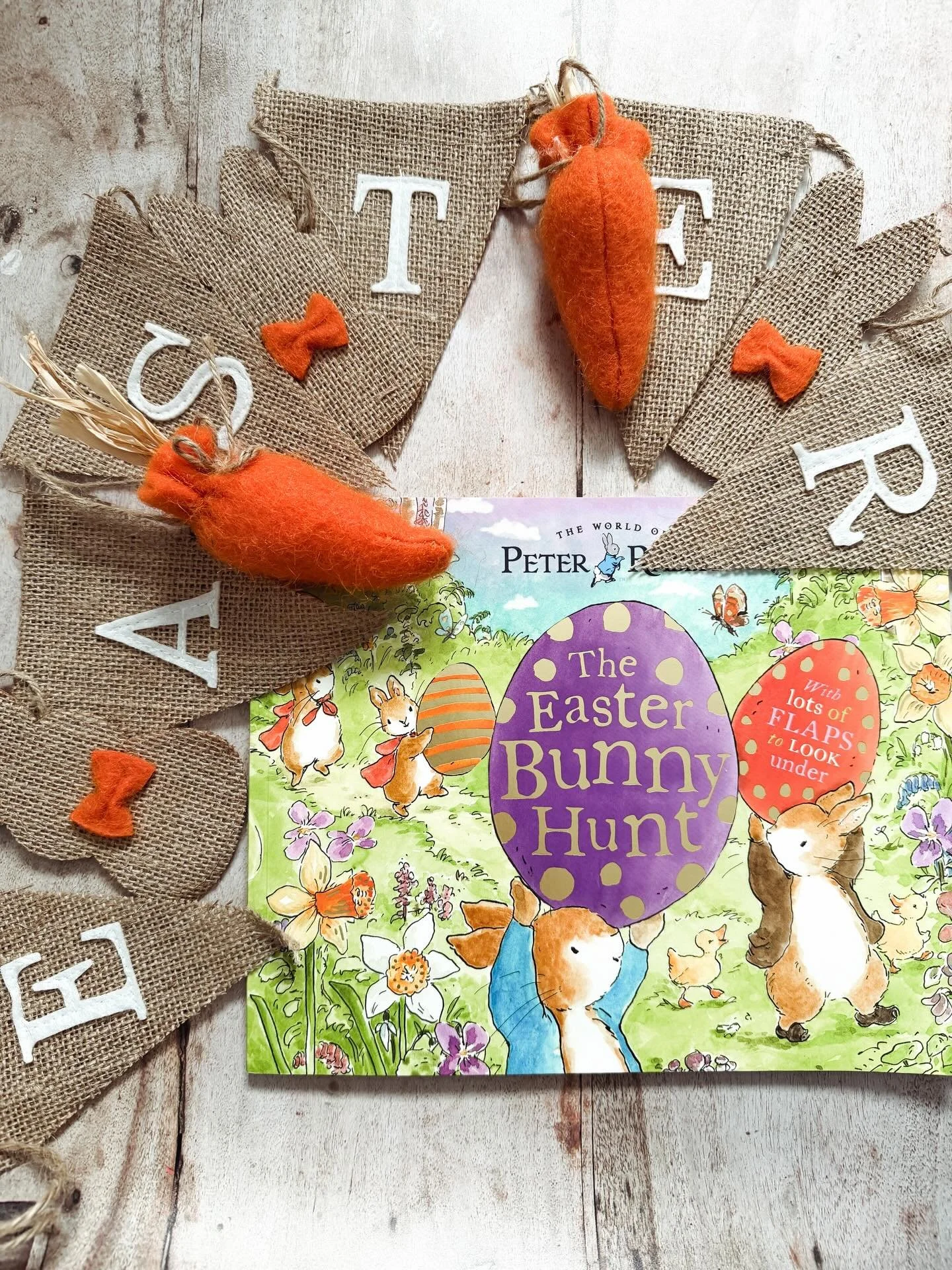 Another favourite Easter book we have been enjoying at the moment is Peter Rabbit&rsquo;s The Easter Bunny Hunt. Our daughter loves searching for Flopsy, Mopsy and Cottontail on each page. The illustrations are beautiful and we love finding all the l