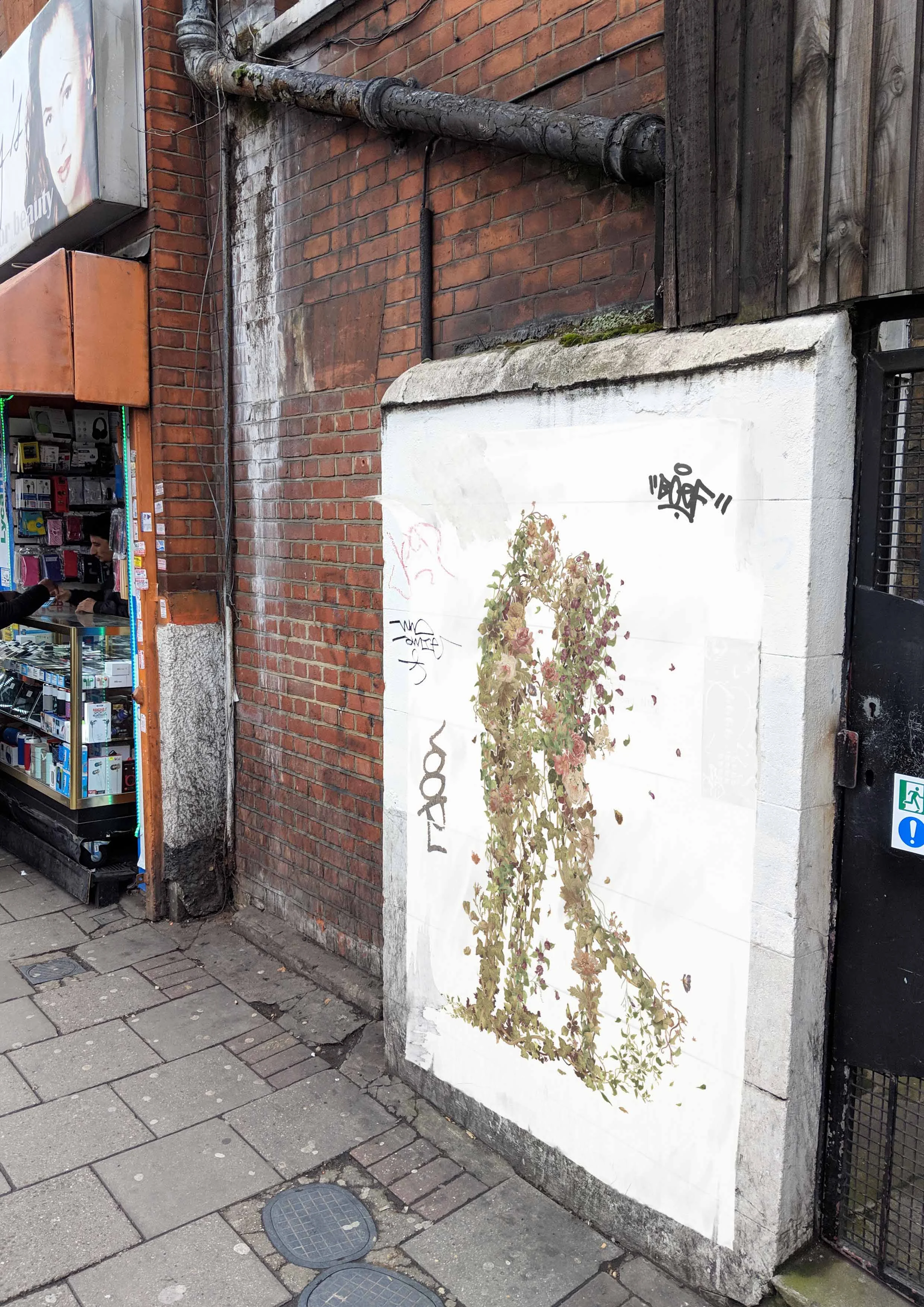 It's Not Enough to be Beautiful in Tottenham, London.