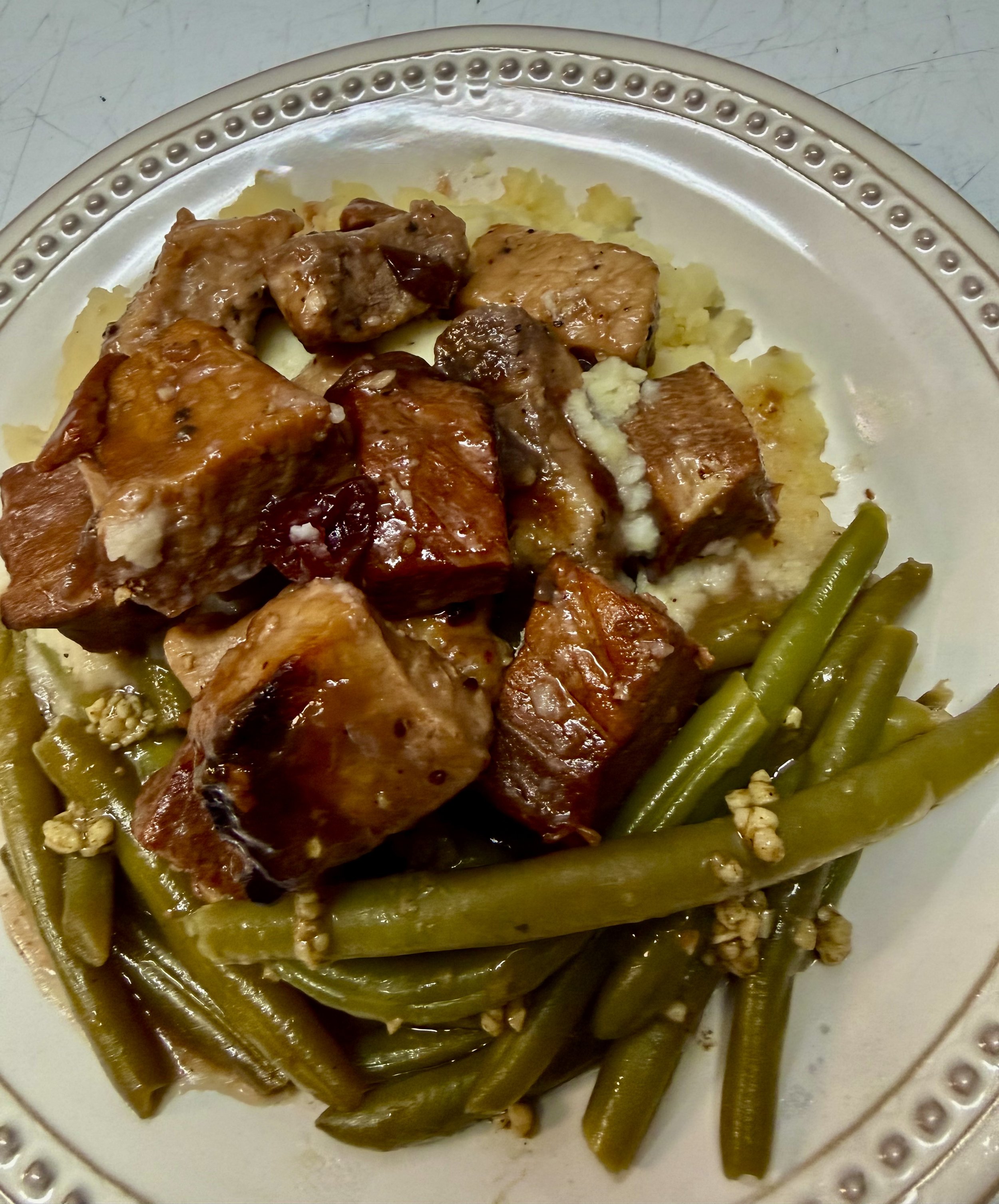 CRANBERRY PORK BITES (GF, LC, DF)