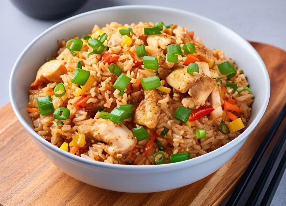 ARROZ CON POLLO (CHICKEN with RICE) GF, VEG