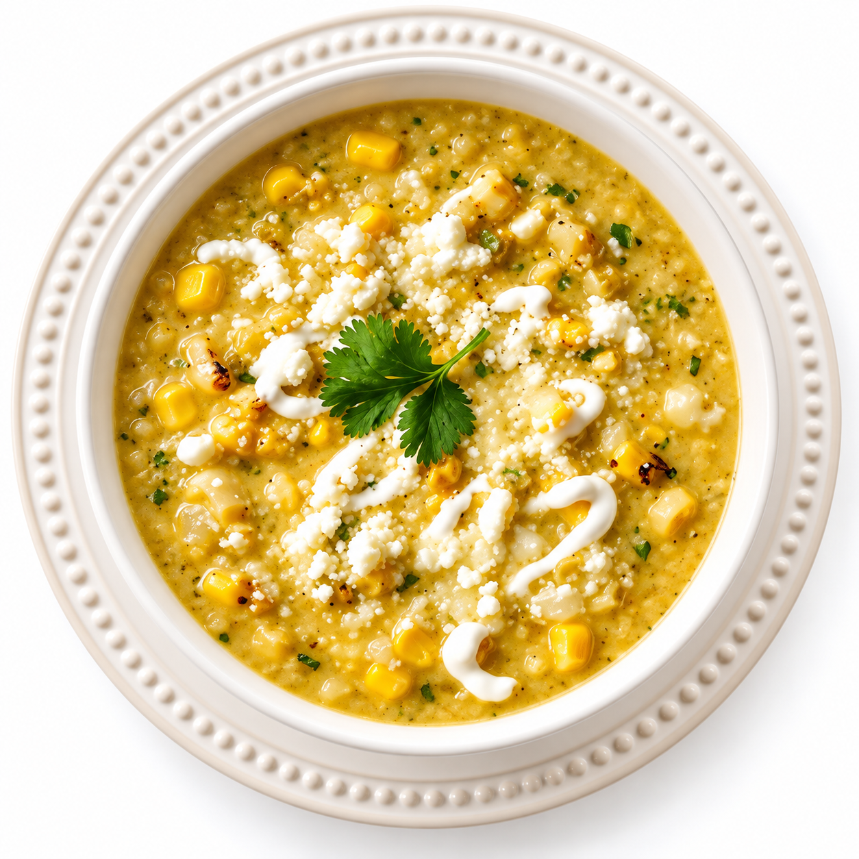 Mexican Elote-Style Street Corn Soup (GF, VEG)
