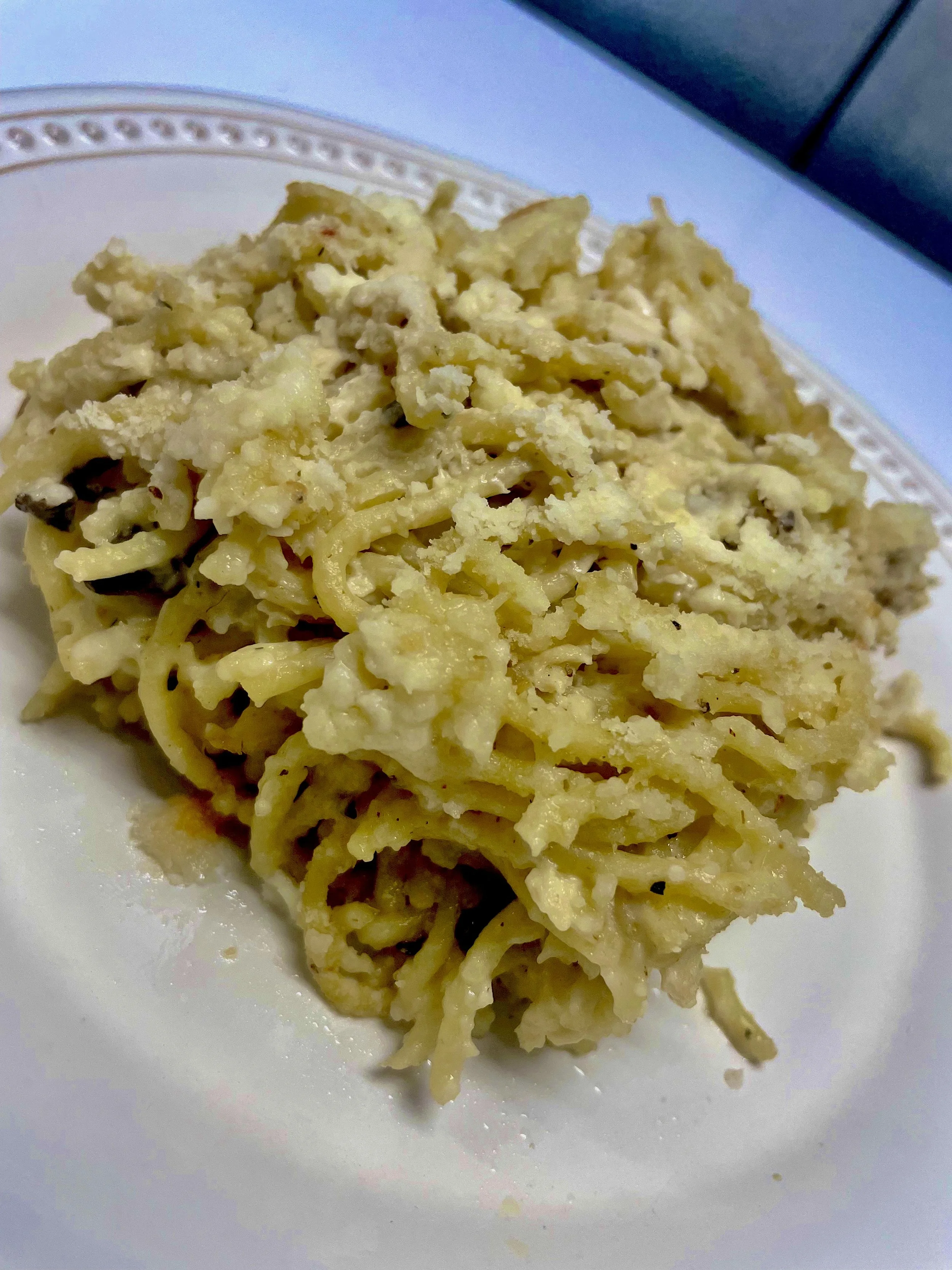 Chicken Tetrazzini Bake