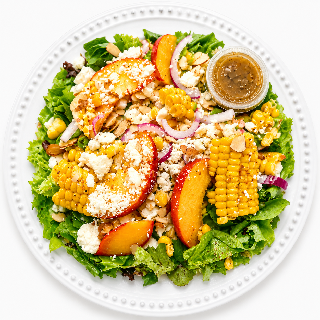 PEACH SALAD (GF, VEG, VEGAN, DF)