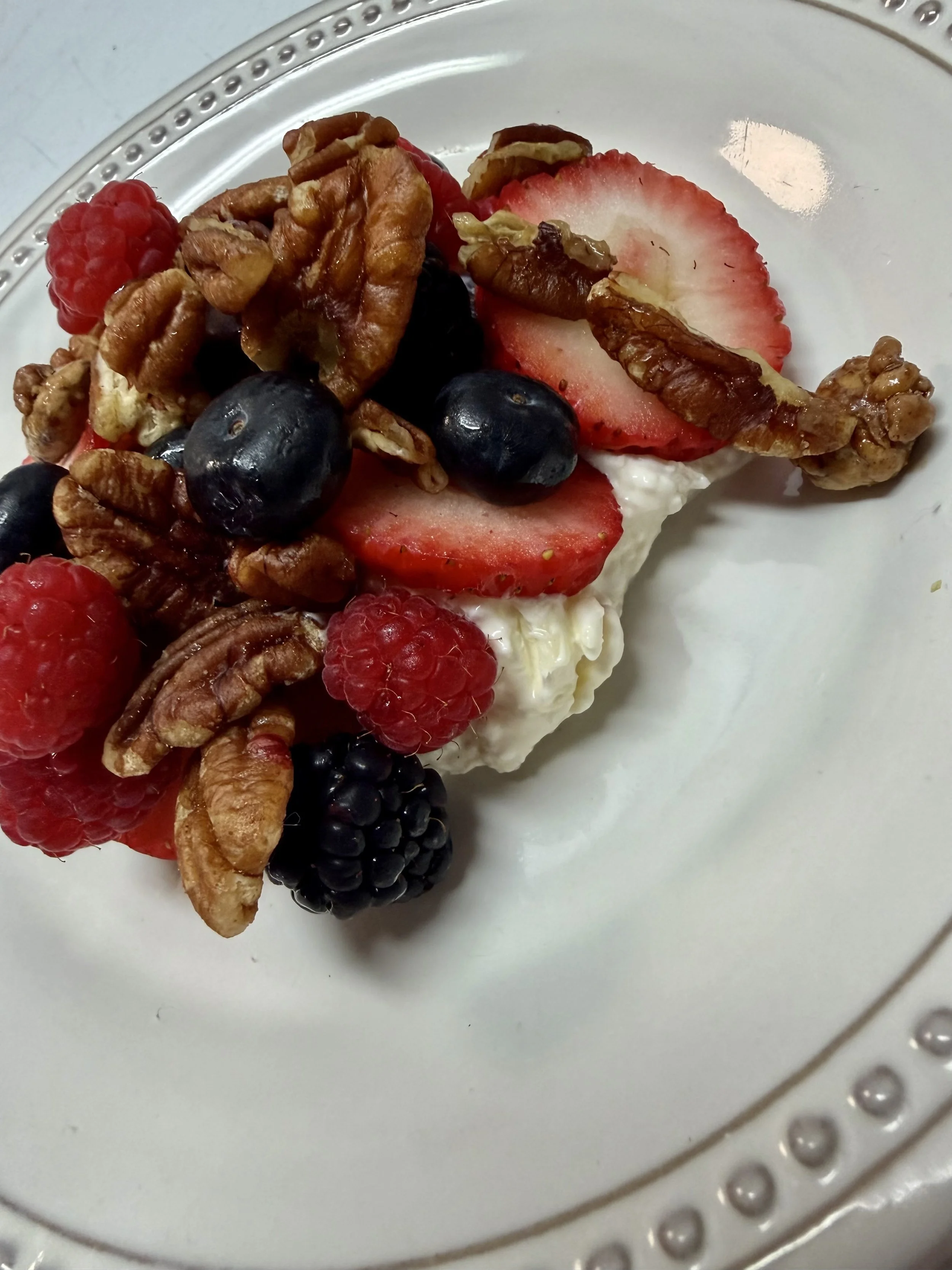 CREAM CHEESE TRIFLE (GF, VEG)