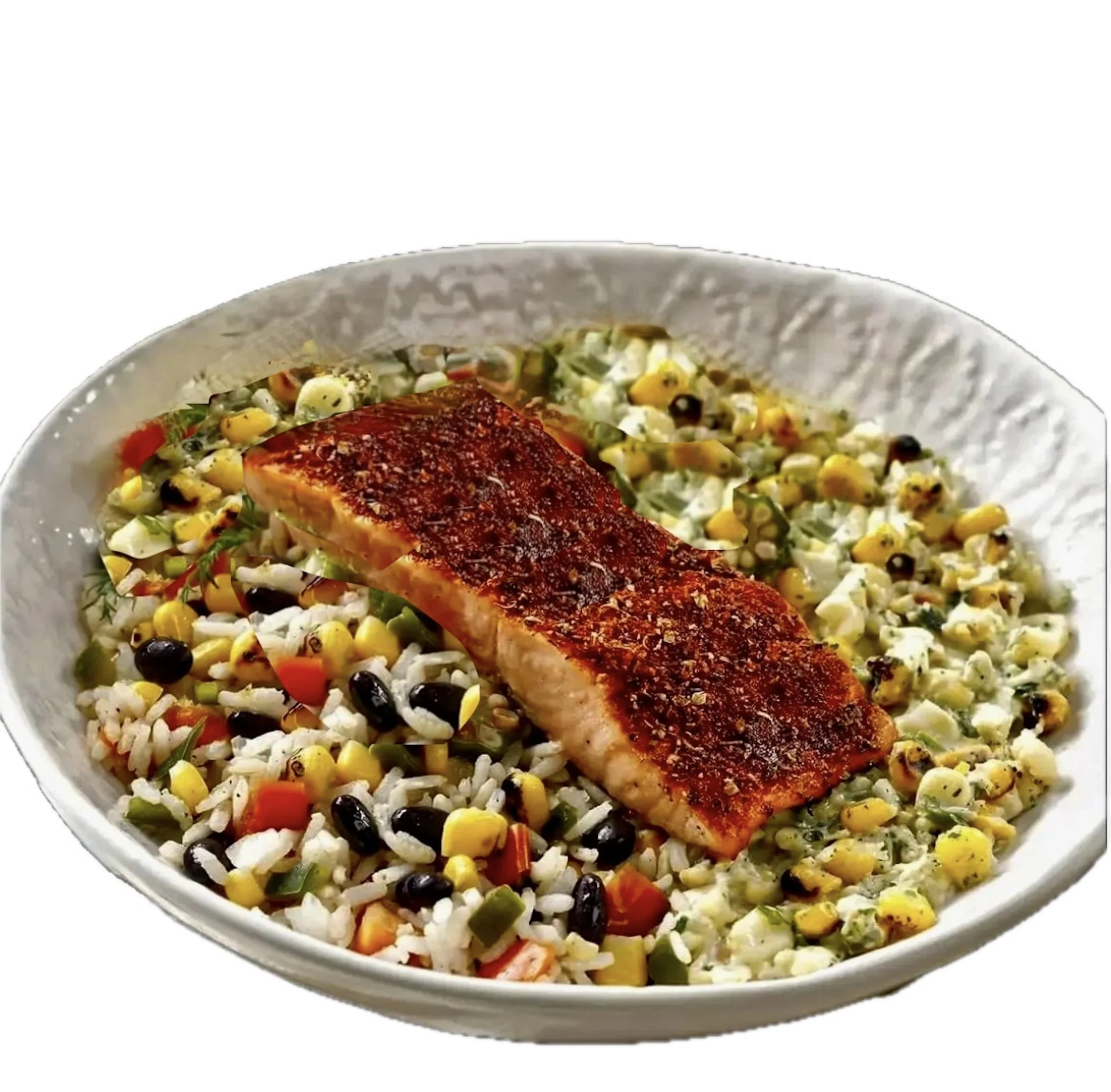 FIESTA SALMON BOWL (GF, PESC)