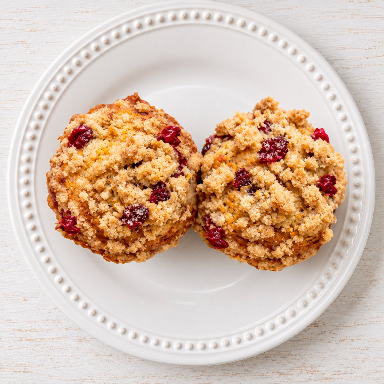 CRANBERRY ORANGE MUFFINS (GF, VEG, PALEO)