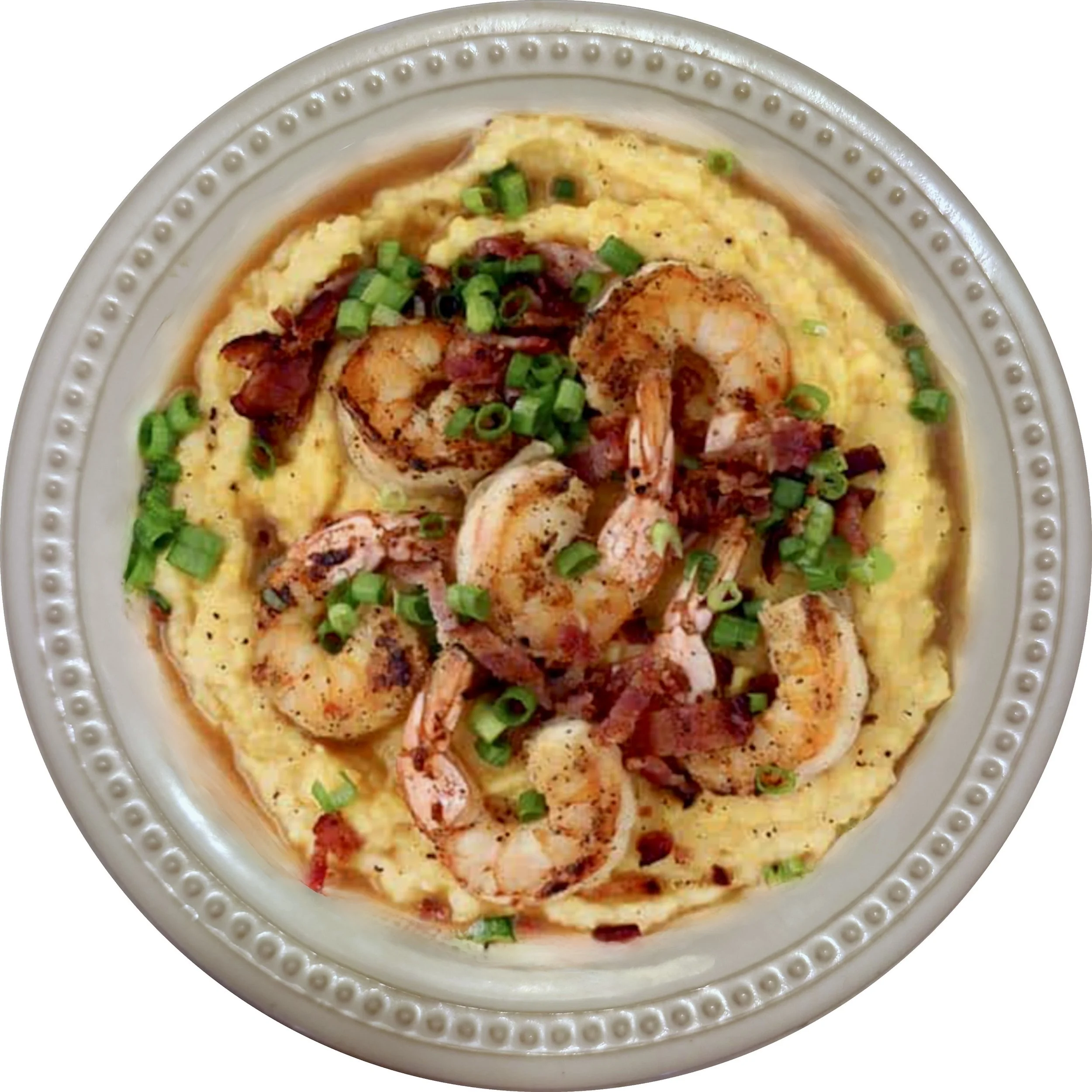 🌶️SPICY LEMON SHRIMP and  GRITS (GF, LC, PESC, PALEO)