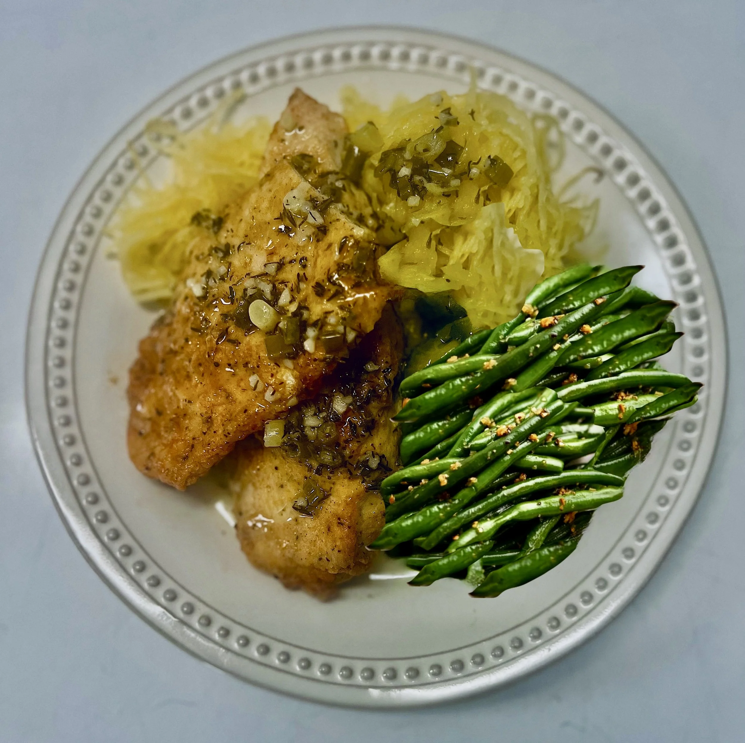 LEMON GARLIC CHICKEN BREASTS (GF, LC, PALEO)