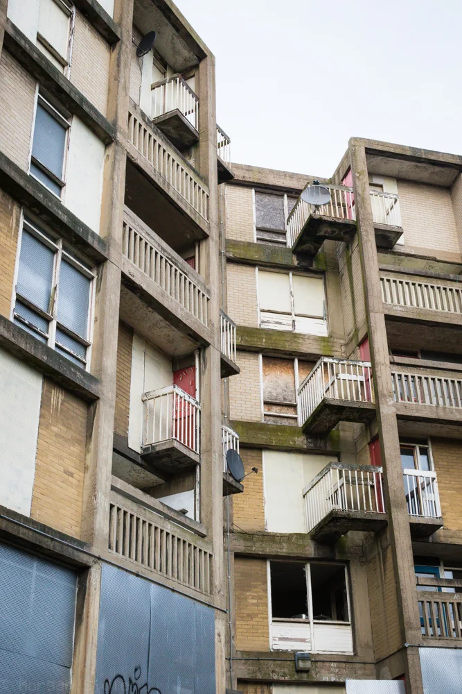 Sheffield Abandoned Park Hill Flats // 21-03-18