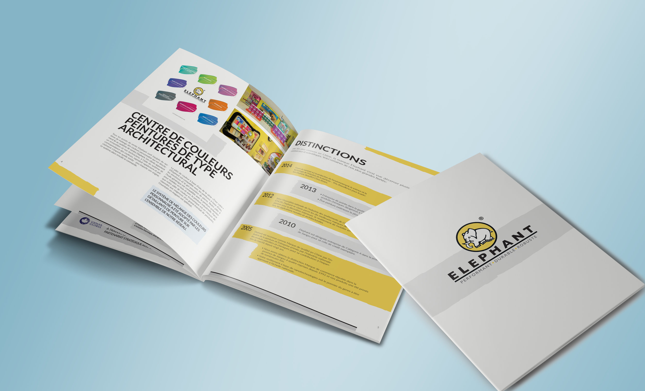 Brochure corporative Elephant