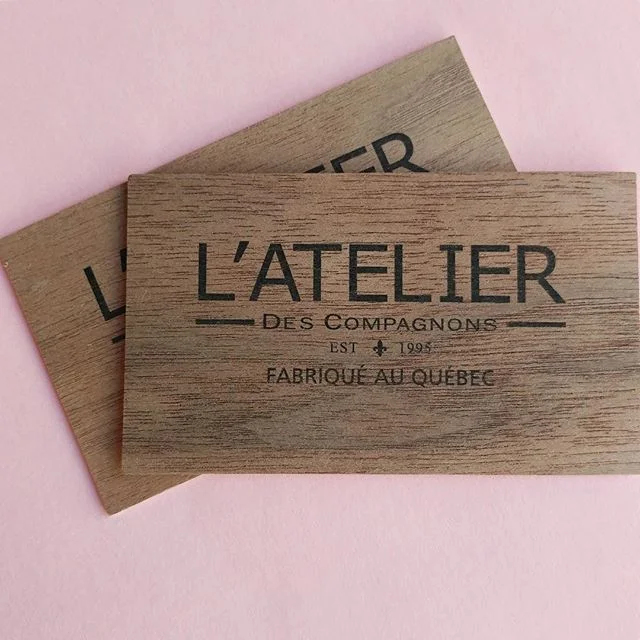 Cartes d'affaires l'Atelier