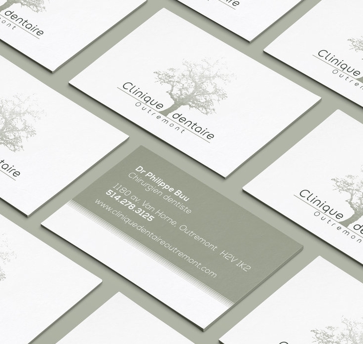 Image de marque et Carte d’affaires Clinique dentaire