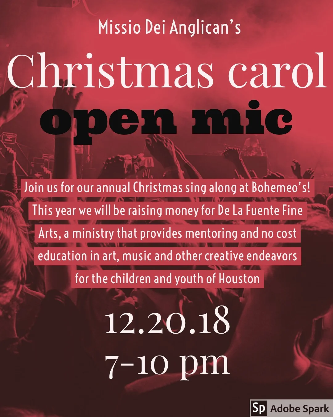Christmas Carol Sing-a-long @Bohemeo's
