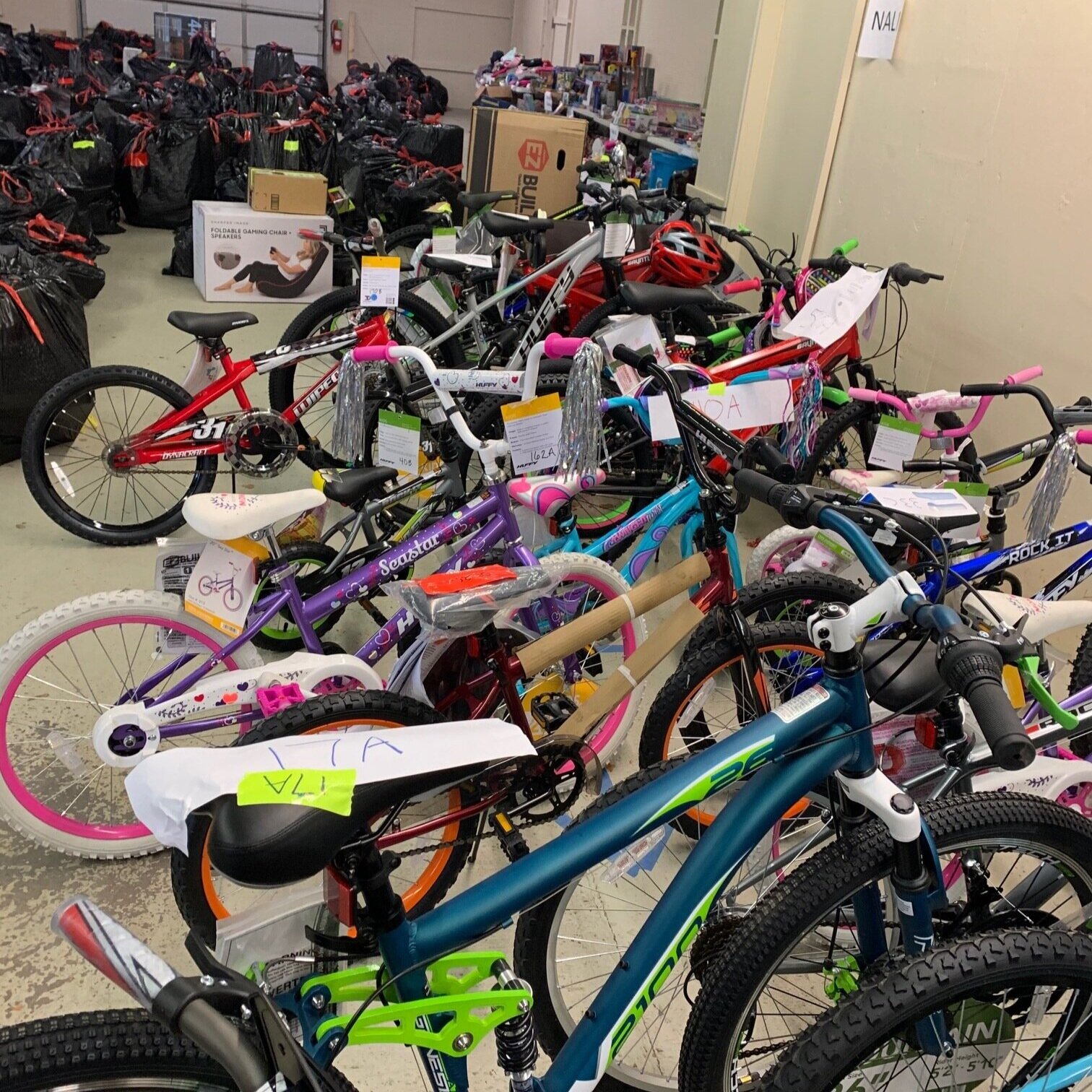  Many kids will receive brand new bikes this year 