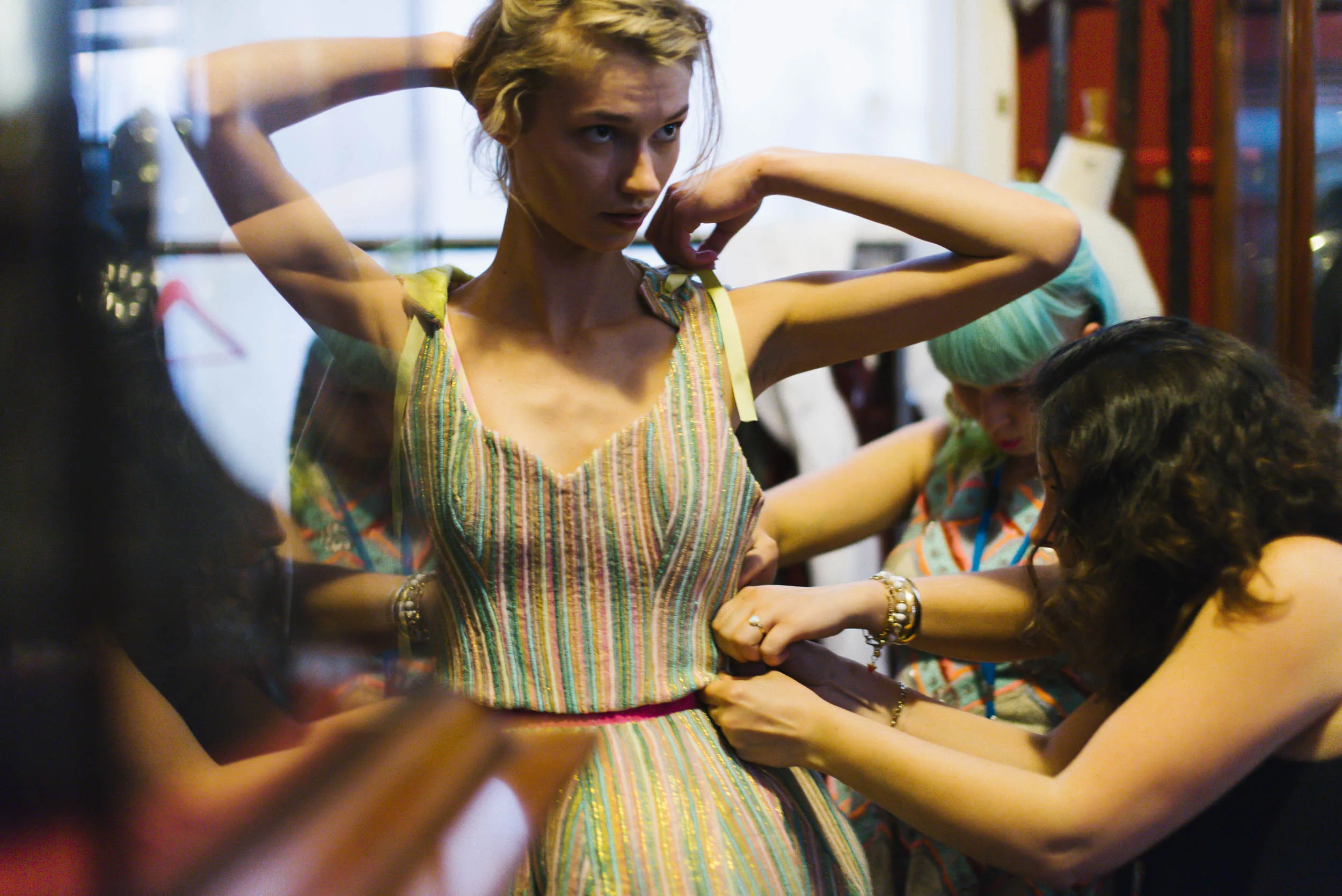 CSVPA MA Fashion design Graduation Back stage