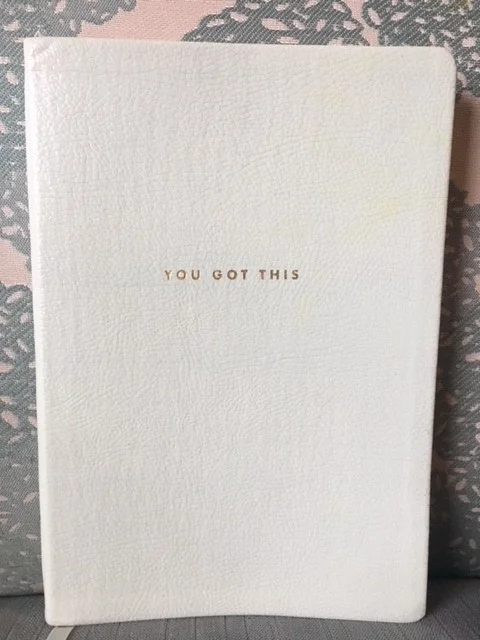 A journal I recently purchased for a friend with Cancer.