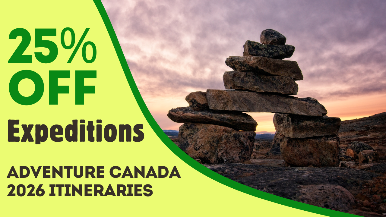 Save 25% on select Arctic expeditions with Adventure Canada