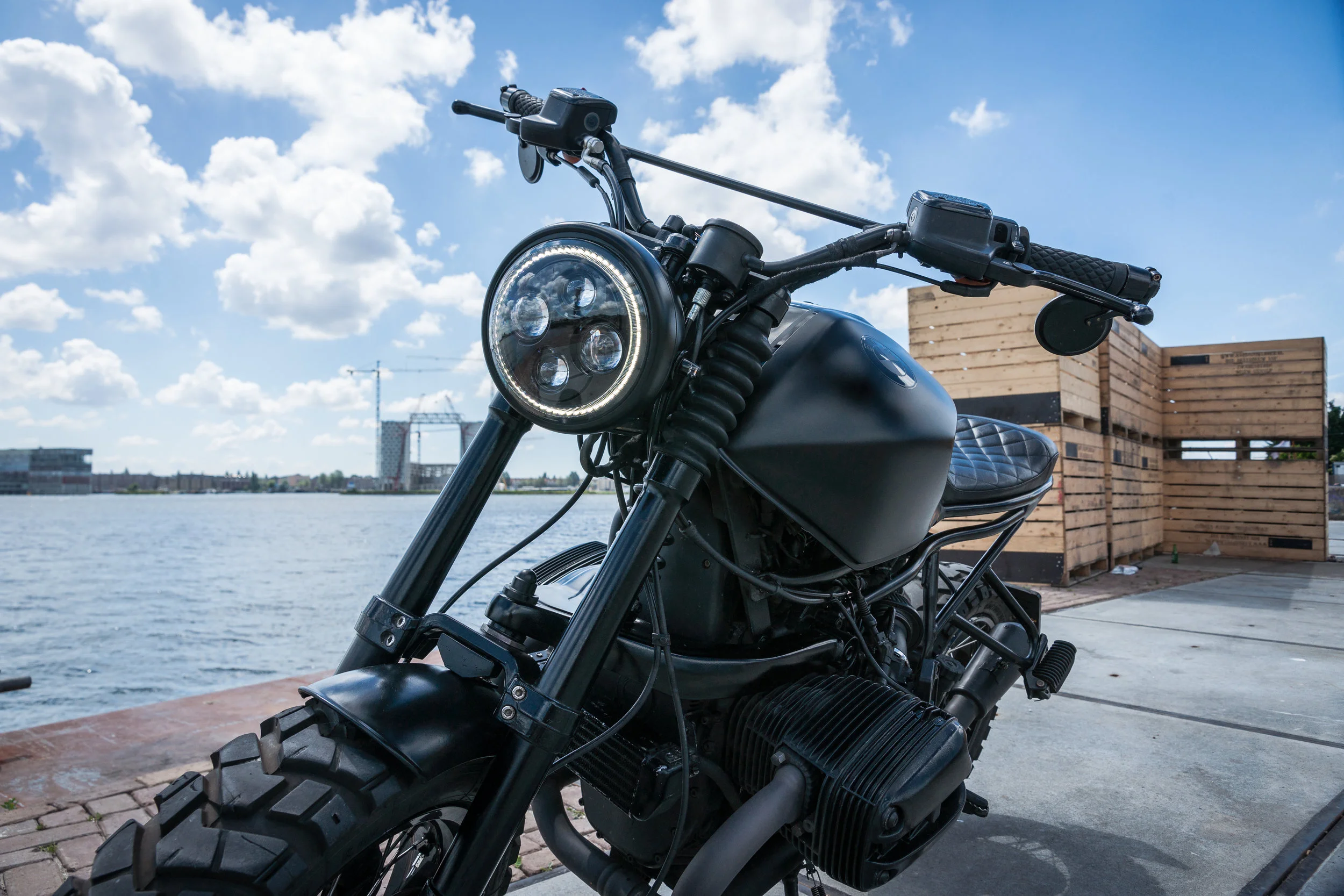 BMW R1100 RS Cafe Racer Scrambler by Engine Art, Amsterdam