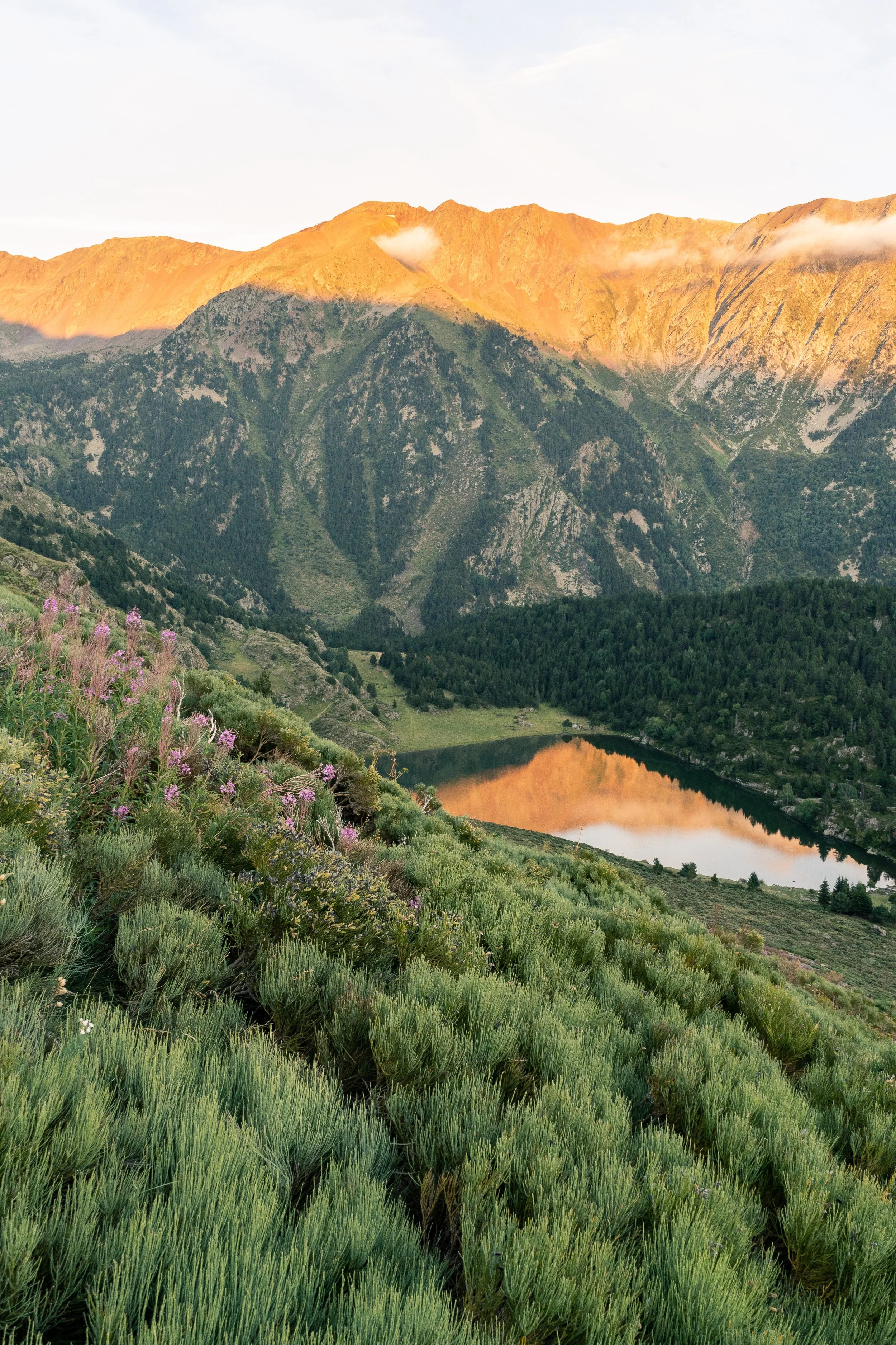 El Passet lake, Porté-Puymorens