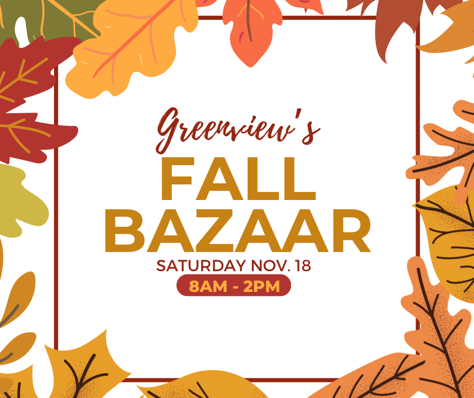 Greenview's Fall Bazaar