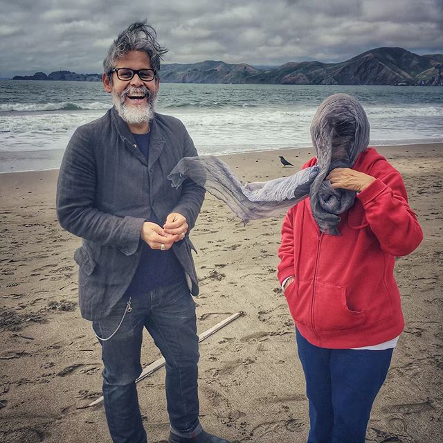Baker beach. San Francisco. I love you mom