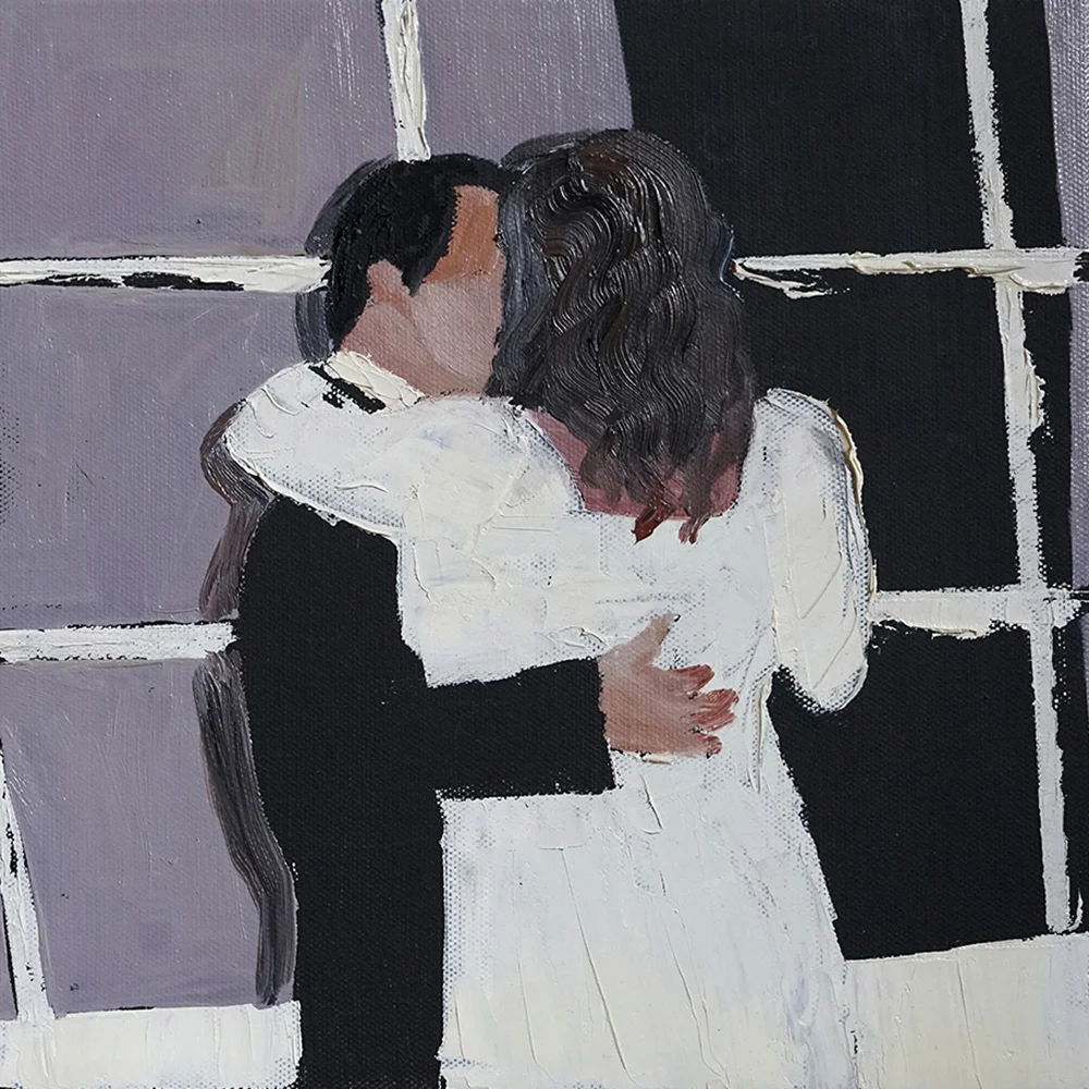 SQ 3 oil on canvas 10 x 10 inches 2015