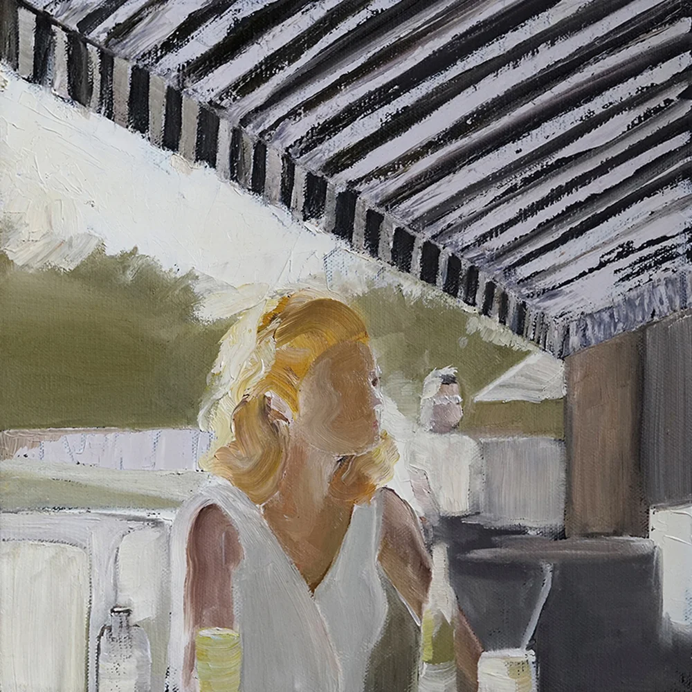 SQ 5 oil on canvas 10 x 10 inches 2015