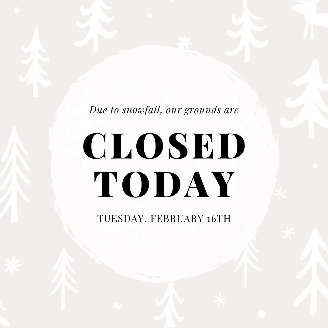 Due to the accumulated snowfall, the Linden Grove grounds will remain closed today. Stay safe, friends! 🌨 #nky #snow