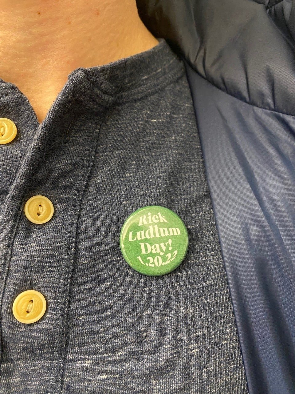Rick Ludlum Day pins custom-made thanks to Cole Imperi!