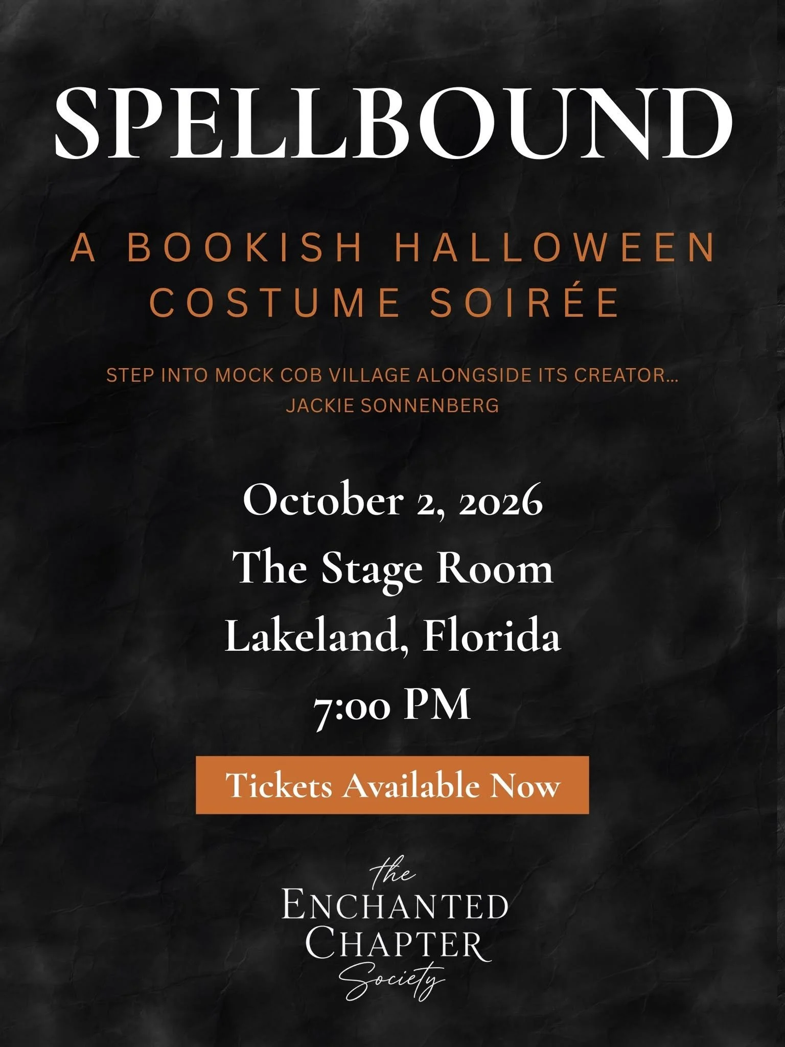 Spellbound: A Bookish Halloween Soiree
