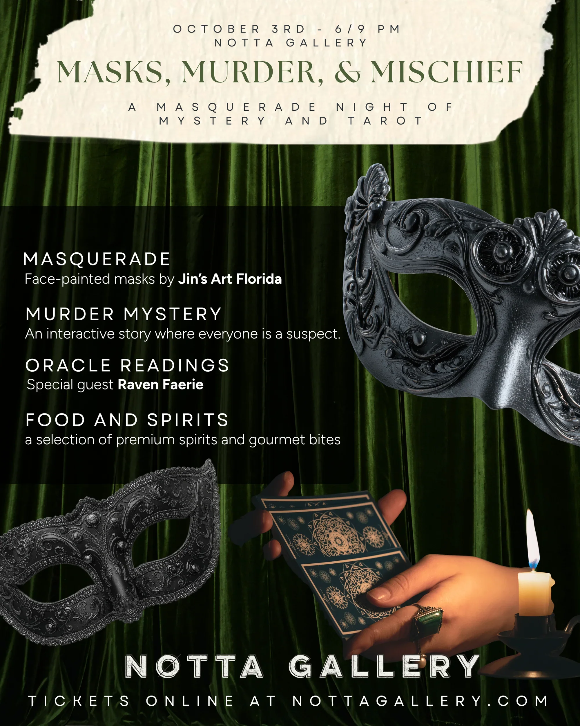 Masks, Murder and Mischief