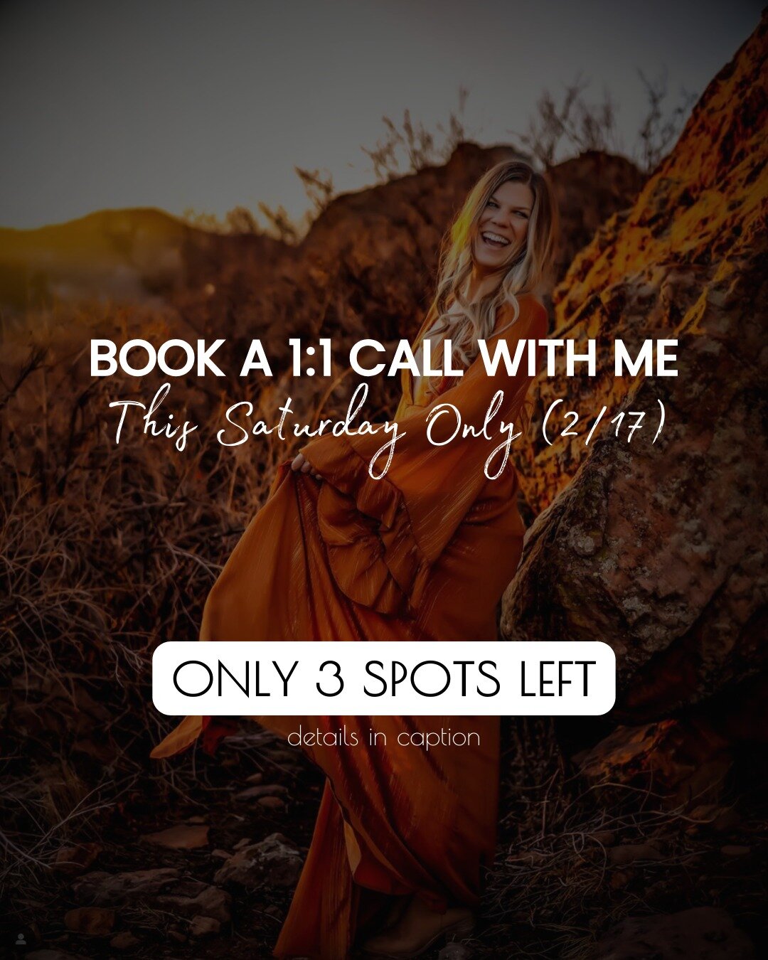 📣 There are only 3 spots left, and I'm in awe! 

If you've been thinking about growing your soul-aligned and purpose-filled business, I (yes- me! Erica!!) would love to chat with you personally. ✨🩷

I'm opening my calendar to take calls this Saturd