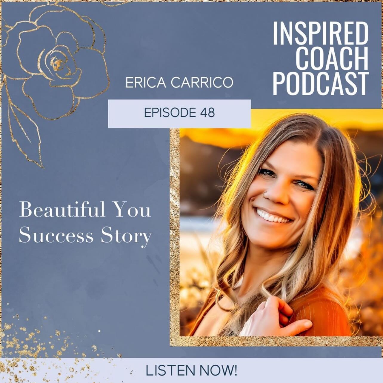 What an honor to be interviewed on the Inspired Coach Podcast, by the woman whose course changed my life in so many ways, Julie Parker (@julesyparker), the Founder of the Beautiful You Coaching Academy (@bycacademy) 

My journey was far from easy, bu